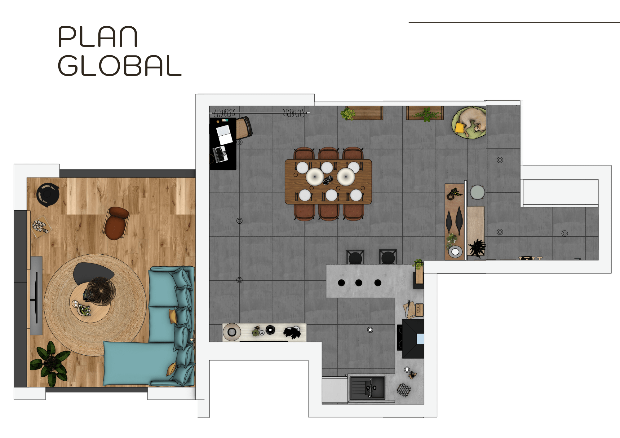 Je vous conseille sur la décoration de votre espace intérieur