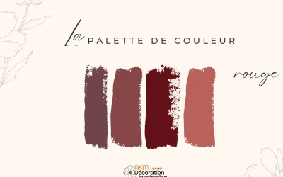 Le rouge en décoration : une couleur intense et à forte valeur émotionnelle