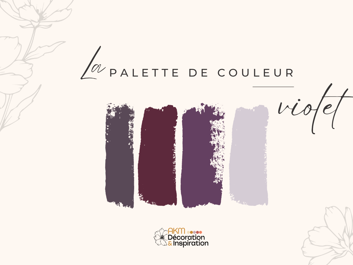palette couleurs violet